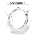 Miniatyrbilde 3 av 5: For Garmin Forerunner 965 TPU Klokkeveske Ramme Anti-ripe Transparent Halv Kroppsdeksel Blue