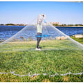 Miniatyrbillede 4 af 4: 6 meter i diameter Frisbee håndkastnet dæklinje mono filament line gammeldags håndkast NetEase kastenet spindenet disk fiskegrej