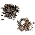 Miniatyrbild 4 av 5: Mässing Ögla Grommets Läderhantverk Tillbehör Fästelement Kit Med Brickor För Reparationer Diy Kläder Dekor Byte (10mm 100 Set)