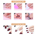 Miniatyrbild 4 av 5: Julglitter för nagelkonst, nagelpaljetter, nageldesign, glitter, juldekorationer för nagelkonst style 1