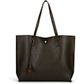 Miniatyrbillede 1 af 4: Dametasker Tote Top Håndtag Satchel Håndtasker Pu Kunstlæder Kvaster Skuldertaske