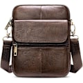 Miniatyrbild 1 av 5: Unisex Crossbody-väskor Liten axelväska Messenger Läder Messenger Bag för män Kvinnor Axelväskor Portfölj Resväska Business University School C