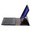Miniatyrbild 4 av 5: Bluetooth-tangentbordsfodral i PU+TPU med flipp för Samsung Galaxy Tab S9 X710/X716B/X718U Black
