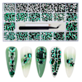 Miniatyrbillede 1 af 5: Neglekunst Rhinestones Runde Perler Flatback Krystaller Ædelstene 8620 stk Multi Former Glas Krystal Rhinestones Til Neglekunst Makeup Ansigtsdekor Håndværksforsyning (g