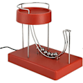 Miniatyrbilde 1 av 4: Science Ki-netisk Kunst Evighetsmaskin, Perpetual Motion Dynamics Kunstdekorasjon, Science Physics Gadge Kontor Hjemmebord Dekor, Vinrød C