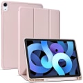 Miniatyrbilde 1 av 5: Etui til Ipad Air 4 10,9 tommer [4. generasjon], hjørnebeskyttelse, visning i flere vinkler, pennholder pink