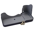 Miniatyrbillede 2 af 5: PU Læder Kamera Bund Etui Beskyttende Halv Krops Cover til Sony A7M4/A1/A7S III/A7S3/A7R5 Black