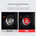 Miniatyrbild 3 av 5: Kolfiber Motorstartknapp Skydd Trim För Mazda, Tändningsstart Dekal För Mazda 3 Axela För Mazda 6 Atenza CX-3 CX-4 CX-5 CX-8 MX-5