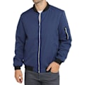 Miniatyrbild 1 av 5: Casual lättviktsjacka för herr Softshell Flight Bomberjacka Varsity Windbreaker Navy M