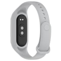Miniatyrbilde 4 av 5: Erstatnings silikonklokkereim for Xiaomi Smart Band 8 Integrert armbånd med etui Grey