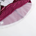 Pikkukuva 5 / 5: Naisten Oktoberfest-asu, Halloween saksalainen baijerilainen samettinen Dirndl-mekko Wine X Large
