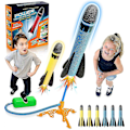 Miniatyrbild 1 av 5: Leksaker för pojkar 3-10 år, Raketuppskjutningsleksak för barn, presenter till pojkar och flickor 3-12 år, utomhusleksaker, pojkleksaker, ålder 3 4 5 6, trädgårdsleksaker, trampleksak R
