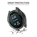 Miniatyrbild 4 av 5: Anti-drop klockfodral i transparent TPU för Garmin Forerunner 265S Transparent