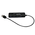 Miniatyrbild 2 av 5: USB2.0-dockningsstation USB2.0 till 4 USB2.0-hubb Multi-Port USB-adapterhubb för PC, bärbara datorer