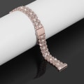 Miniatyrbilde 3 av 5: 20mm rustfritt stål erstatningsklokkereim for Samsung Galaxy Watch3 41mm/Watch 42mm Rhinestone-reim