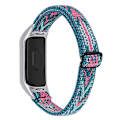 Miniatyrbillede 1 af 5: Udskiftningsurrem til Xiaomi Mi Band 7, nylonflettet elastisk justerbar løkke Style 37