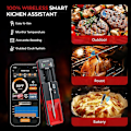 Miniatyrbild 5 av 5: Trådlös Kötttermometer, Digital Mattermometer för Matlagning och Grillning, 360 ft Bluetooth Smart Kötttermometer, för Ugnssäker, Kök, Rökare