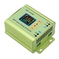 Grön Solpanel Laddare, MPT-7210A Aluminium Legering LCD Display MPPT Solpanel Laddningsregulator för Batteri