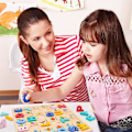 Miniatyrbild 4 av 5: Träpussel för småbarn, 2-pack överdimensionerade trä-ABC-alfabetet siffror form pussel 1-6 år gammal, förskoleutbildning pussel bokstäver block lära