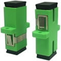 Miniatyrbilde 3 av 5: Cerrxian SC Singlemode Fiber Optisk Adapter SC Hunn til SC Hunn APC Simplex Singlemode Fiber Optisk Kobler Nettverk Internett