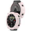 Miniatyrbilde 3 av 5: Anti-ripe Klokkehus for Amazfit T-Rex Ultra A2142, TPU-deksel Hurtigutløser Hul Case Light Pink