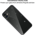 Miniatyrbild 3 av 5: Bakre härdat glas för iPhone 11 [2 stycken], genomskinligt skärmskyddsglas bak, bubbelfri skyddsfilm, 9h