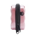 Miniatyrbild 4 av 5: BAELLERRY N1206 ABS+PC Hård Skal Kosmetika Väska Toalettväska Organizer Mini Crossbody Väska Rose Gold