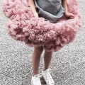 Miniatyrbillede 2 af 4: Luksuriøs lille tutu-nederdel til små piger, til børn, puffet tylskørt til piger, nyfødt fest, prinsessepigetøj 1-15 år Ruby 2t