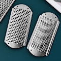 Miniatyrbilde 3 av 5: 2 Fotrasper i metall (fotfil) + 1 gratis erstatningsblad 2 red handle file * 1file large hole