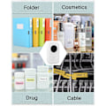 Miniatyrbillede 2 af 5: Label Maker D30 2021 Bærbar Trådløs Forbindelse Labelprinter white