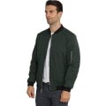 Miniatyrbild 2 av 5: Herr Casual Lättviktsjacka Softshell Flight Bomberjacka Varsity Vindjacka Green M