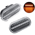 Miniatyrbilde 2 av 5: Blinklys, 1 par dynamiske sideblinklys flytende sidemarkeringslys erstatning for V-W T5