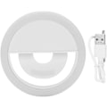 Miniatyrbillede 3 af 5: Acsergery USB Selfie Ring Ligh Mobiltelefon Fyldlys Dæmpbar LED Cirkellampe USB 3-niveau Justerbar Gave
