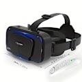 Miniatyrbild 2 av 5: VR-headset Virtual Reality VR 3D-glasögon VR-set 3D Virtual Reality-glasögon, Justerbara VR-glasögon som stöder 7,2 tum