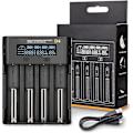 Miniatyrbillede 4 af 5: LCD til Smart Universal Batterioplader til 10400/14500/14650/16340/18350/18500