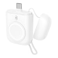 Miniatyrbillede 1 af 5: W01 Bærbar Trådløs Oplader til Apple Watch Power Bank Magnetisk Rejse Smart Watch Oplader White