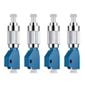 Miniatyrbild 1 av 5: 4 st Visual Fault Locator Fiberadapter, Fiberoptisk Koppling, Singlemode 9/125um FC Hane till LC Hona Hybrid Optisk Fiber