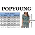 Miniatyrbilde 5 av 5: Dame Vår-sommer Henley Skjorter Knapp Tunic Topper 2023 Casual Kort Erm Bluse T white Lily L