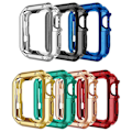 Miniatyrbild 4 av 5: TPU watch för Apple Watch Series 7/8 41mm, Skydd för watch med snabbkoppling Rose Gold