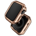 Pikkukuva 3 / 5: Suojakotelo Apple Watch Series 1/2/3 38mm:lle, Tarkka leikkaus, Pudotussuojaava TPU-kellonkuori Rose Gold