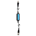 Miniatyrbild 4 av 5: HD-TVI/CVI/AHD/CVBS Jordloopisolator Videobalun Koaxial BNC Hane till Hona för Kamera