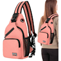 Miniatyrbild 5 av 5: Generisk crossbody-slingryggsäck | Vandringsryggsäck för män - Sling crossbody-axelväska för män och kvinnor Dagryggsäck för vandring, cykling, resor,p