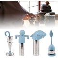 Miniatyrbillede 2 af 3: Te-infuser - Banan Ugle Silikone Flydende Paraply med Urte Krydderi Filter