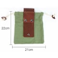 Pikkukuva 2 / 5: Ulkokäyttöön tarkoitettu PU-nahkainen Power Bag, Healwe Garden vyötärötasku (khaki) lahja