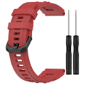 Pikkukuva 1 / 5: Silikoninen kellon ranneke säädettävä ranneke Huami Amazfit T-rex Ultra A2142 -kellolle Red