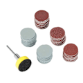 Miniatyrbild 1 av 5: 100 st Slipskivor 25mm Slipande Slipdynor Slippapper Slipdynor
