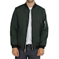 Miniatyrbild 1 av 5: Herr Casual Lättviktsjacka Softshell Flight Bomberjacka Varsity Vindjacka Green M