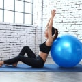 Miniatyrbild 4 av 5: Träningsboll, Stabilitetsboll för Hem, Yoga, Gym Boll, Fysioboll, Schweizisk Boll, Fysioterapi blue 45cm