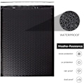 Miniatyrbild 5 av 5: 20-pack Poly Bubbelkuvert A4 Svart 254 x 330 mm (10 x 13 tum) Vadderade Kuvert Bubbelfodrade Polykuvert Självhäftande för Förpackning Frakt Postning