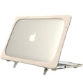 Pikkukuva 1 / 5: PC-läppärikotelo jalustalla MacBook Air 13\" A1932/A2179/A2337 -malleille, Suojaava kannettavan tietokoneen suojus Khaki